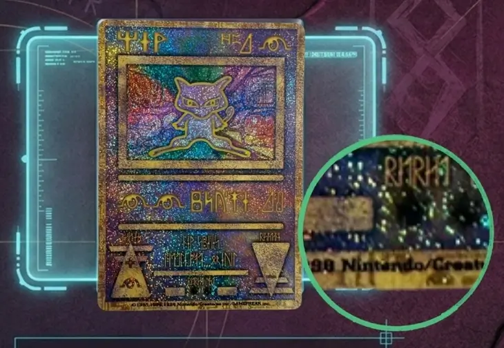 Ancient Mew I card Corrected