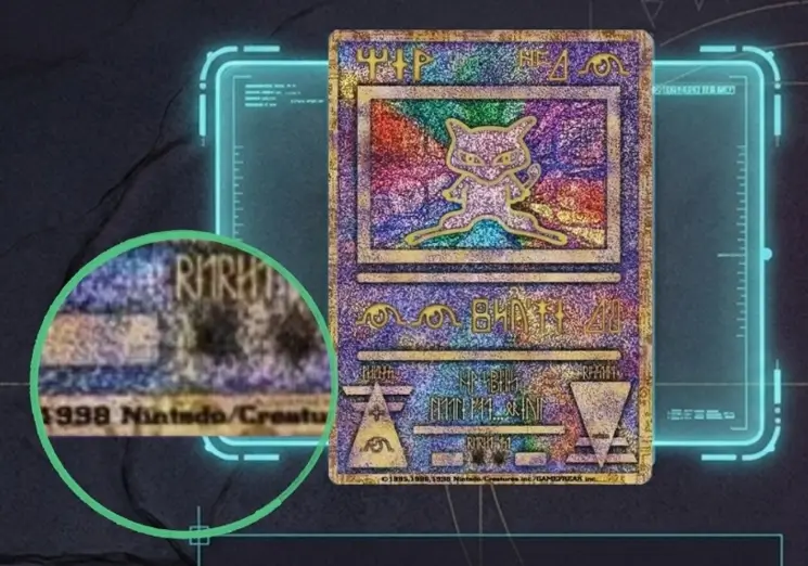 Ancient Mew I card Error