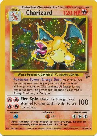 Base Set 2 Charizard Authentic