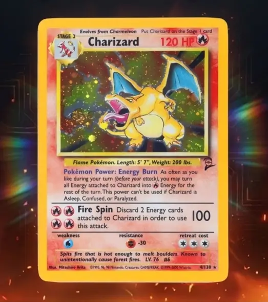 Base Set 2 Charizard Moble