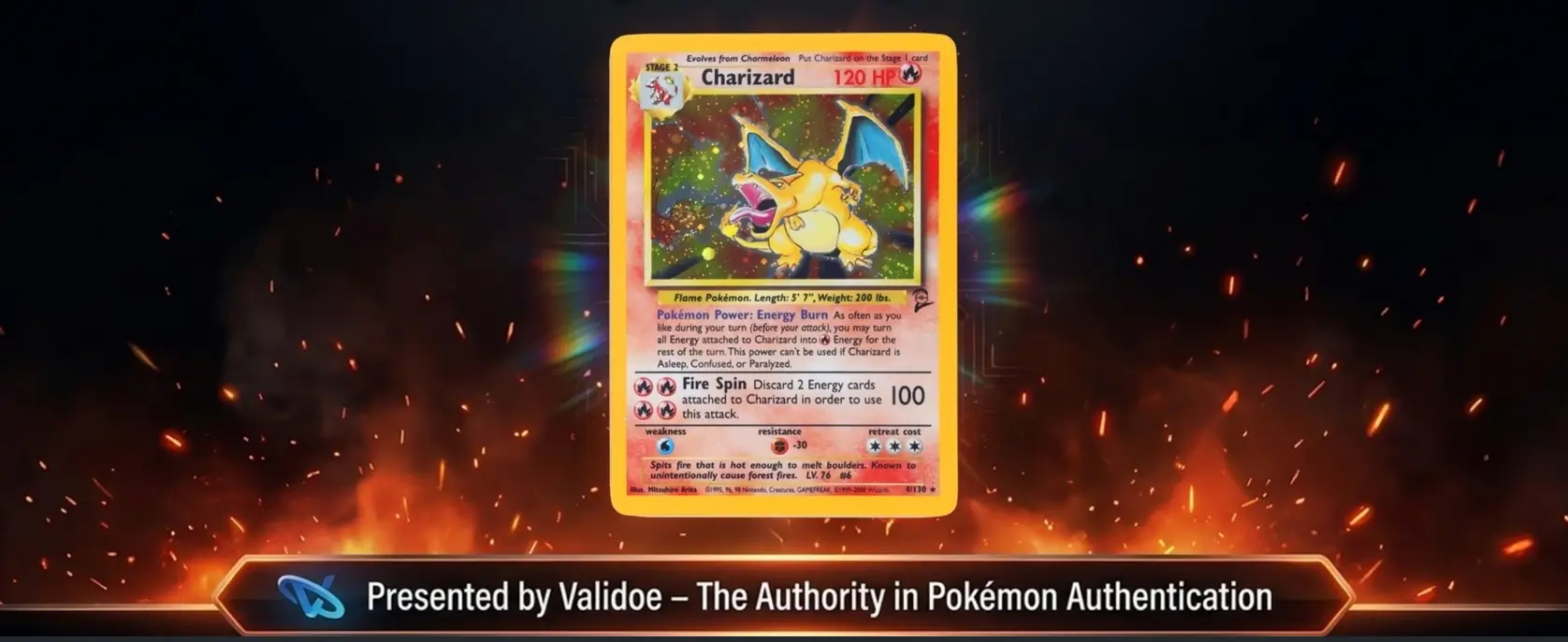 Base Set 2 Charizard dexktop
