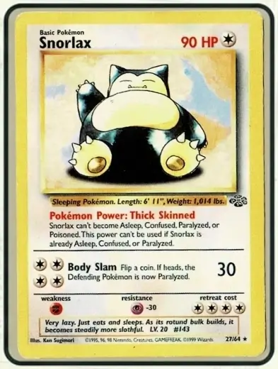 Fake Snorlax Cards on the Market 4