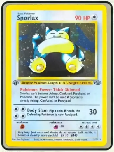 Fake Snorlax Cards on the Market