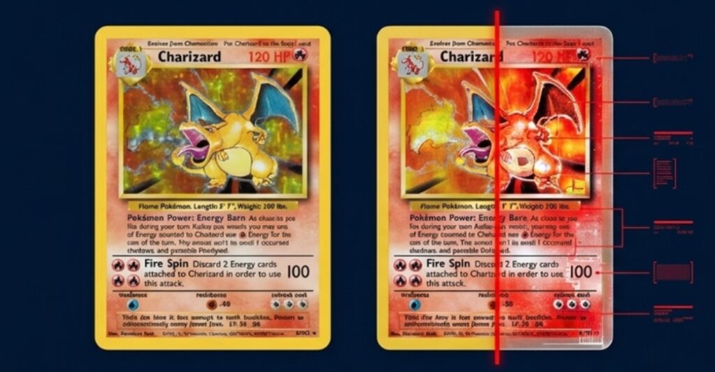 The Limit of the Human Eye Base Set Charizard 1st Edition