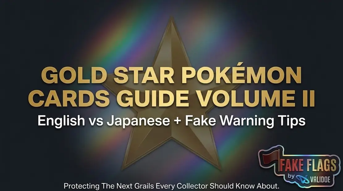 GOLD STAR POKÉMON CARDS VALIDOE GUIDE VOLUME II