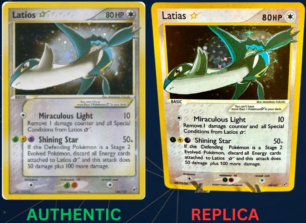 GOLD STAR • VOL. III LATIOS ★ EN AUTHENTIC - REPLICA