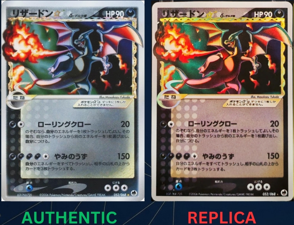 Gold Star Pokémon Cards CHARIZARD ★ Japanese