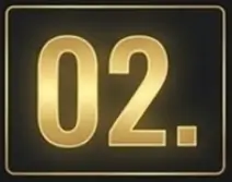 Number 2 Gold color image