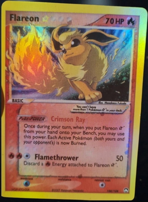 FLAREON ★ EN FAKE CARD