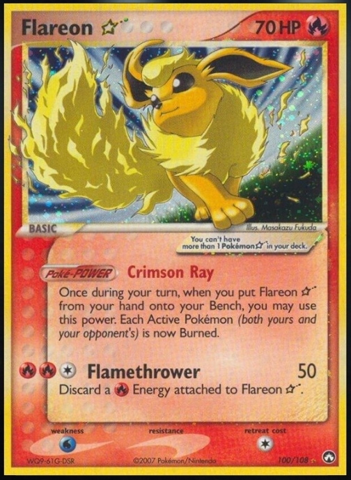 FLAREON ★ EN REAL CARD