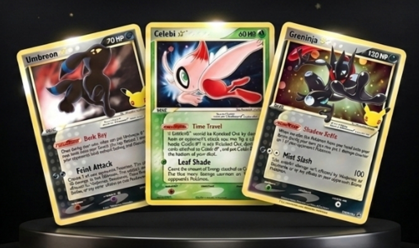 Gold Star Pokémon Vol VI Final Chapter Umbreon, Greninja and Celebi