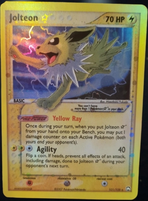 JOLTEON ★ EN FAKE CARD