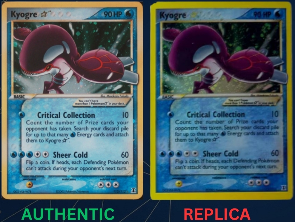 KYOGRE ★ EN AUTHENTIC - REPLICA