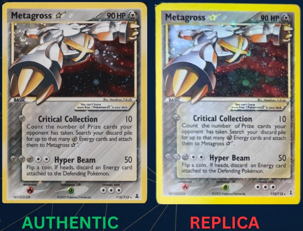 METAGROSS ★ EN AUTHENTIC - REPLICA