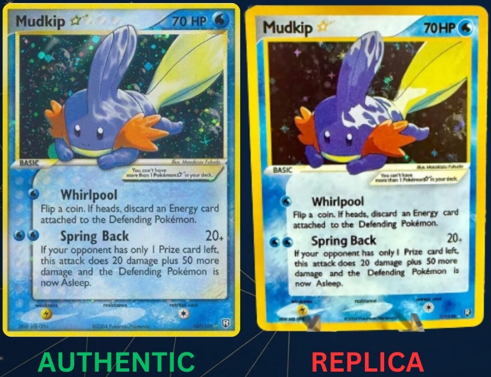 MUDKIP ★ EN AUTHENTIC - REPLICA