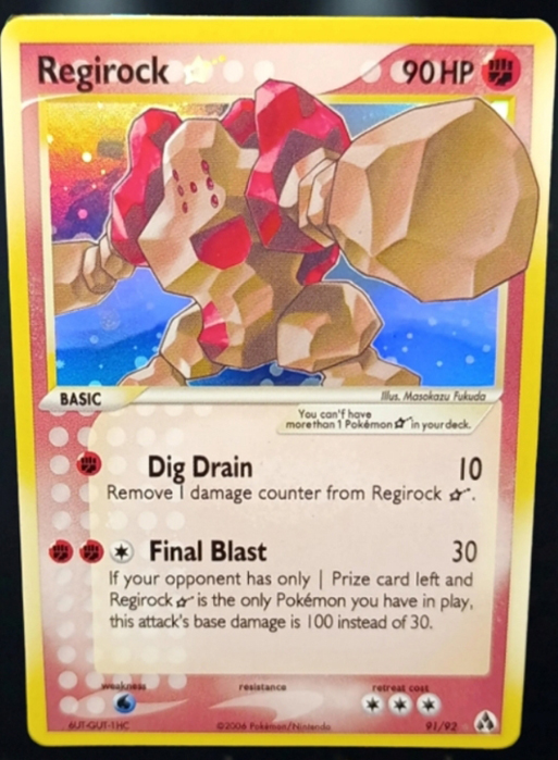 REGIROCK ★ EN FAKE CARD