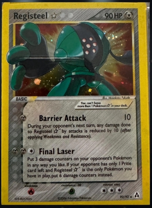 REGISTEEL ★ EN FAKE CARD