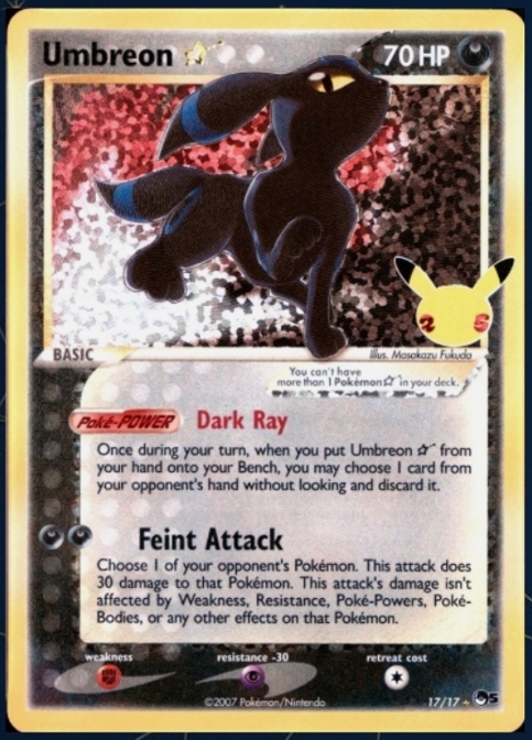 UMBREON ★EN AUTHENTIC