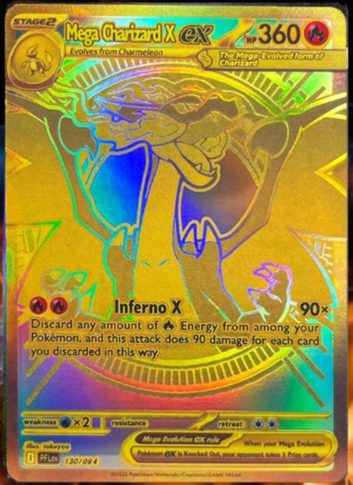MEGA CHARIZARD X 130-094 FAKE