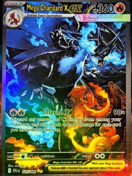 MEGA CHARIZARD X FAKE