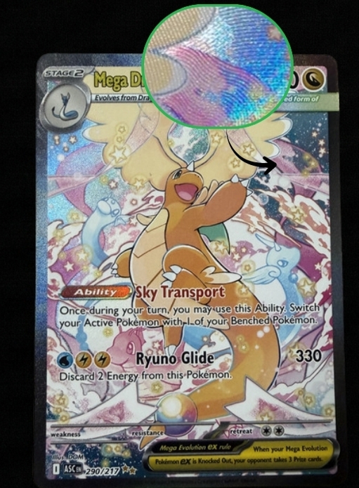 Mega Dragonite ex 290 real
