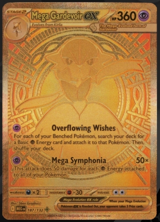 Mega Gardevoir ex #187 real
