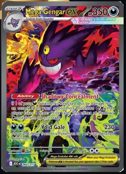 Mega Gengar ex 350 HP