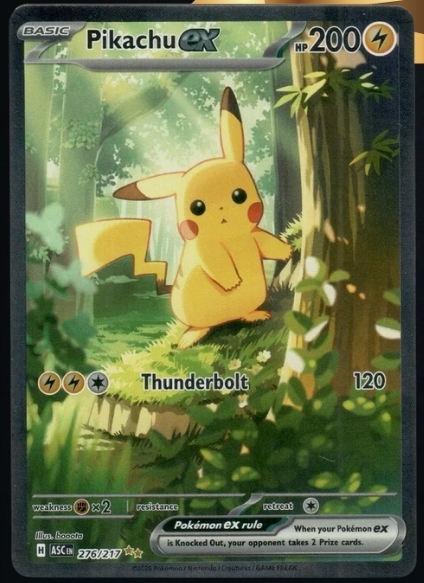 Pikachu ex 200 HP (Basic)
