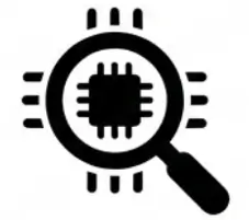 Search black and white image