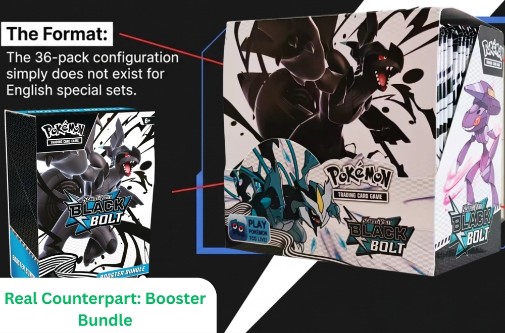 Pokemon Real counterpart booster bundle