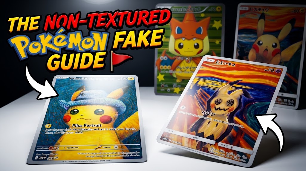 how to spot fake pokemon cards