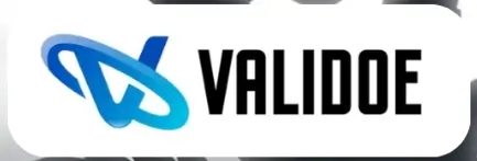 validoe blut and black logo