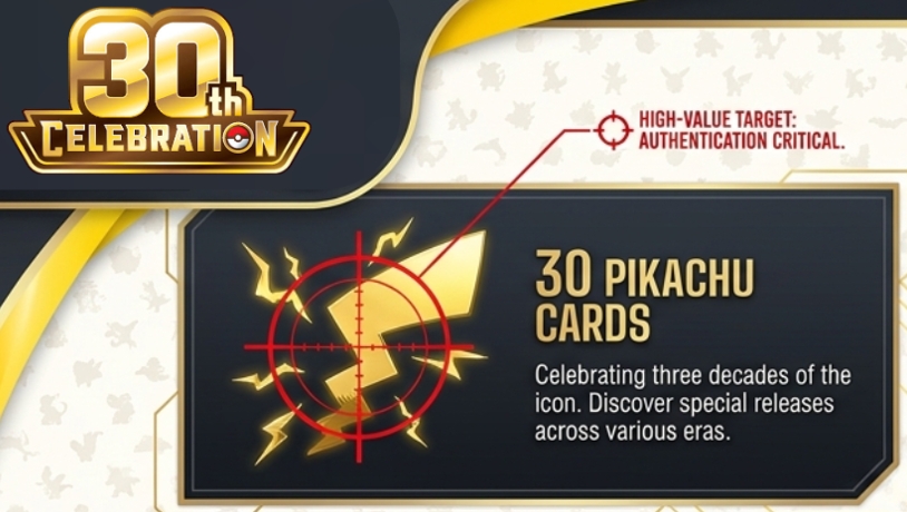 30 PIKACHU CARDS
