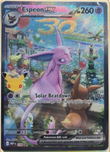 Espeon ex #108 AUTHENTIC