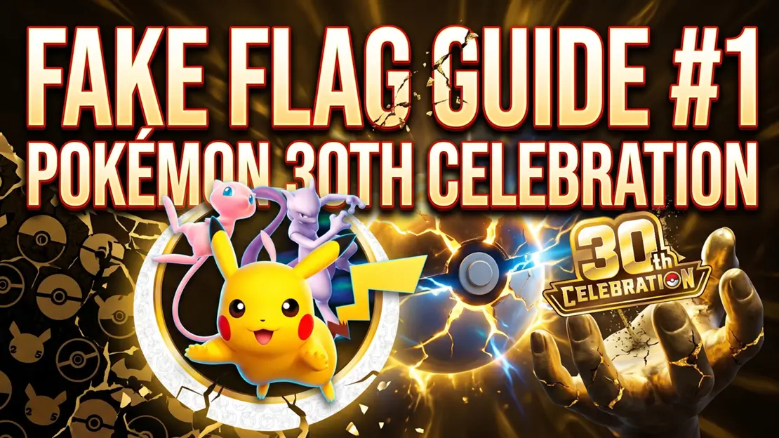 pokemon 30th celebration fake card guide