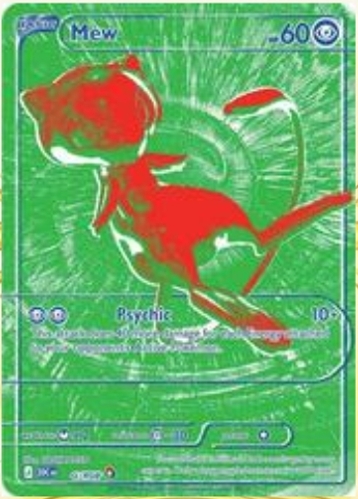 The RGB Mew Chase green
